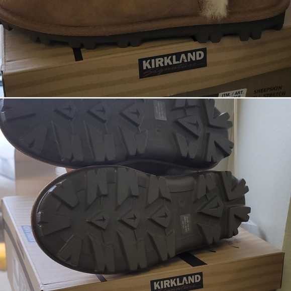 Kirkland Signature Ladies Genuine Shearling Boots - Picture 3 of 5